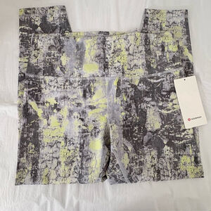 Lululemon Wunder Train HR Tight 25” Sz 14 Cinder Grain Smoked Spruce NWT